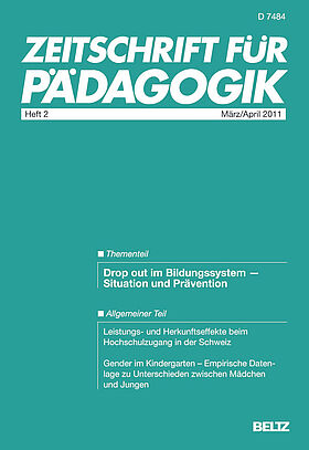 Zeitschrift für Pädagogik 2/2011