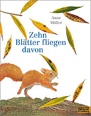 Zehn Blätter fliegen davon