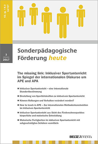 Sonderpädagogische Förderung 3/2017