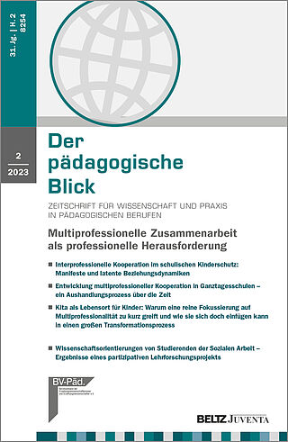 Der pädagogische Blick 2/2023