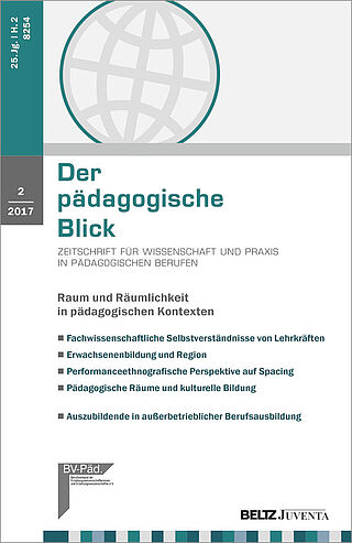 Der pädagogische Blick 2/2017