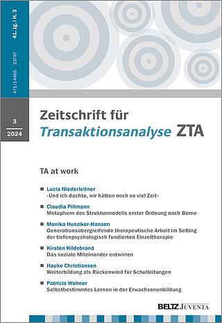 Zeitschrift für Transaktionsanalyse 3/2024