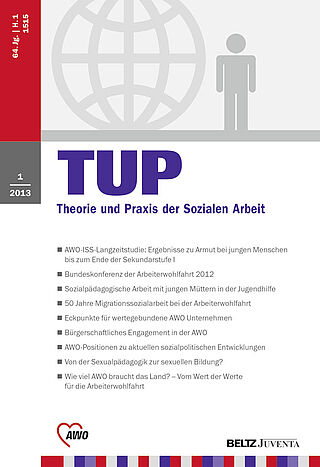 Theorie und Praxis der sozialen Arbeit 1/13