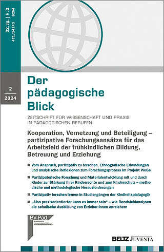 Der pädagogische Blick 2/2024