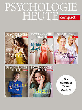 Psychologie Heute Compact - 5 Hefte zum Sonderpreis