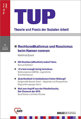 Theorie und Praxis der sozialen Arbeit 4/2019
