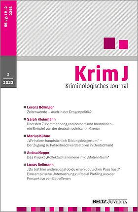 Kriminologisches Journal 2/2023