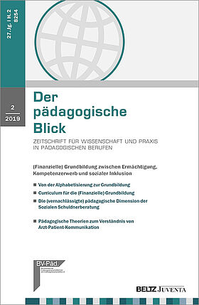 Der pädagogische Blick 2/2019
