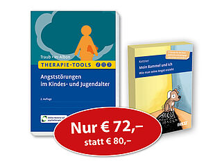 »Mein Bammel und ich. 77 Karten mit Übungen« und »Therapie-Tools Angststörungen im Kindes- und Jugendalter«