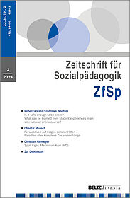 Zeitschrift für Sozialpädagogik 2/2024