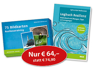 »Logbuch Resilienz« und »75 Bildkarten Resilienz«