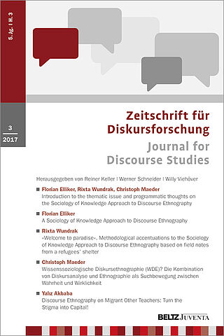 Zeitschrift für Diskursforschung 3/2017