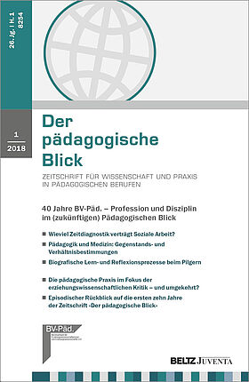 Der pädagogische Blick 1/2018