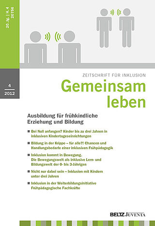 Gemeinsam Leben 4/2012