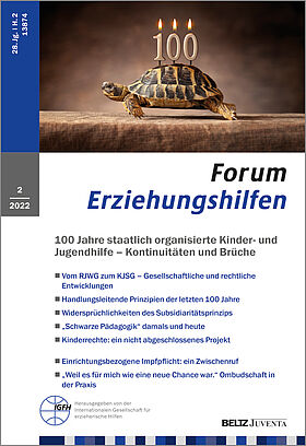 Forum Erziehungshilfen 2/2022