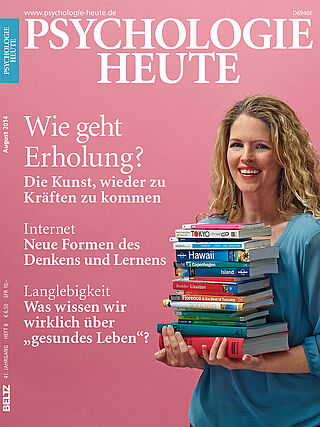 Psychologie Heute 8/2014: Wie geht Erholung?