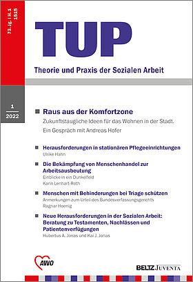 Theorie und Praxis der sozialen Arbeit 1/2022