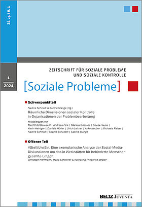 Soziale Probleme 1/2024