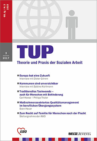 Theorie und Praxis der sozialen Arbeit 3/2017
