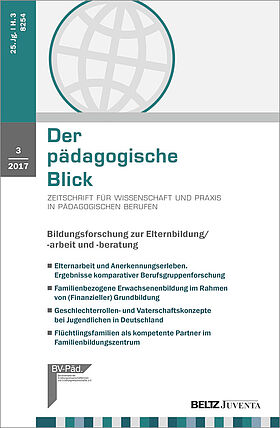 Der pädagogische Blick 3/2017