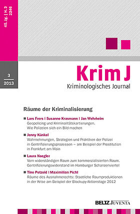 Kriminologisches Journal 3/2013