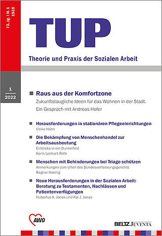 Theorie und Praxis der sozialen Arbeit 1/2022