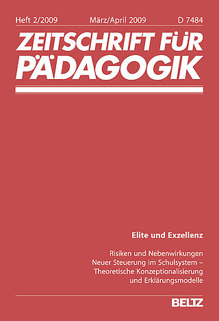 Zeitschrift für Pädagogik 2/2009